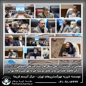 همایش بزرگداشت روز ملی تشکل ها و مشارکت های اجتماعی 24 مرداد 1401